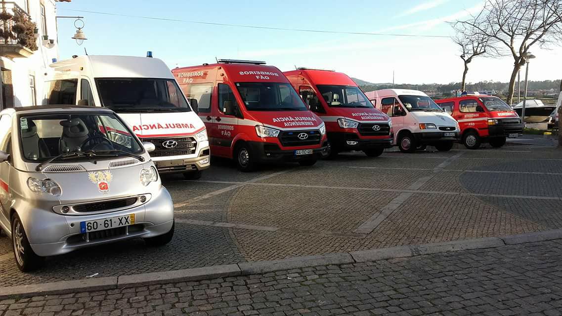 Seis novas viaturas reforçam Bombeiros de Fão