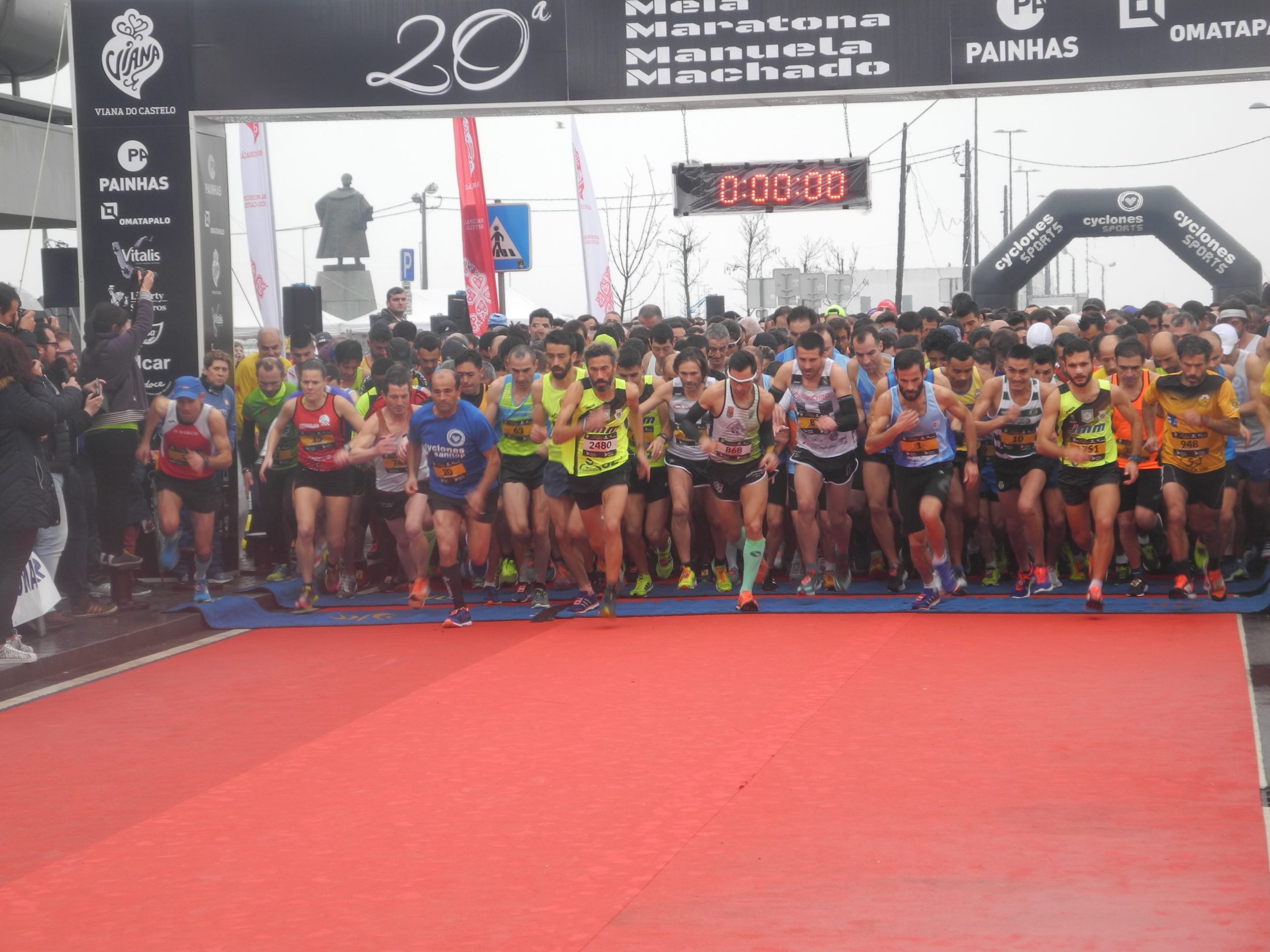 Miguel Ribeiro e Filomena Costa vencem 20.ª Meia Maratona Manuela Machado