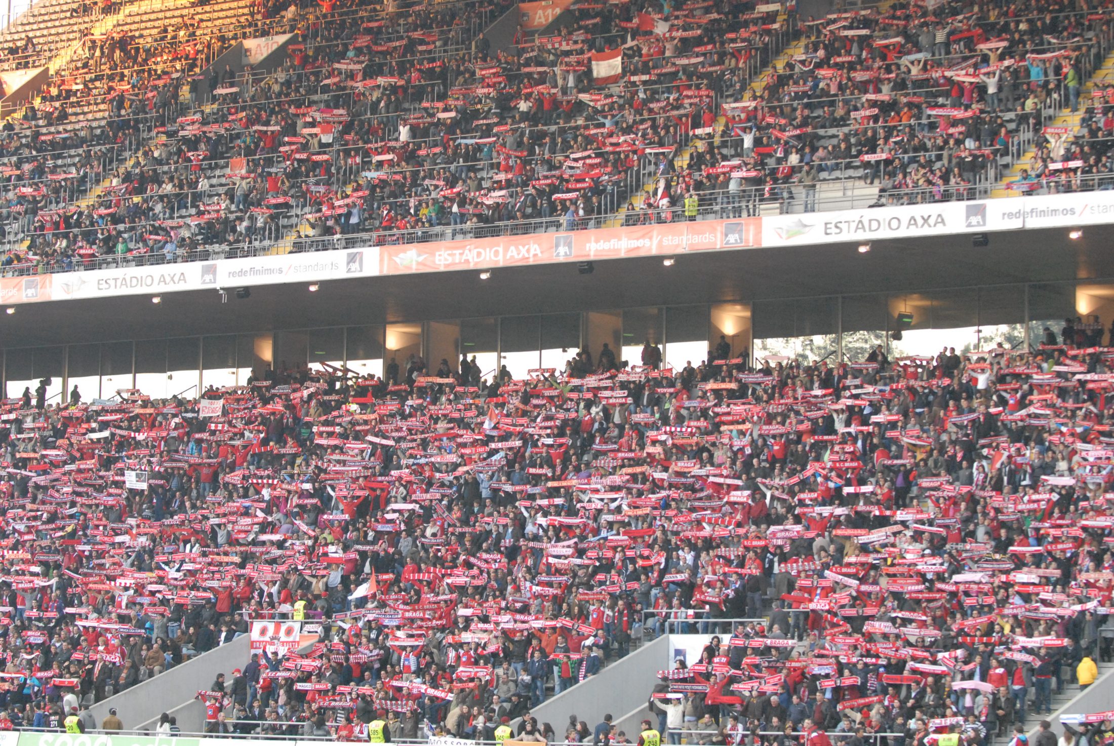Adeptos do SC Braga com bilhetes a 10 euros