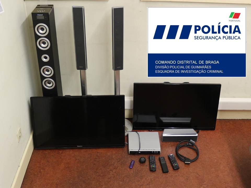 PSP recupera material roubado a IPSS e faz um detido