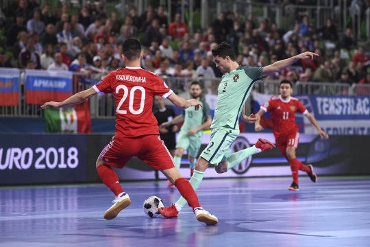 Portugal na final do Campeonato Europeu de Futsal