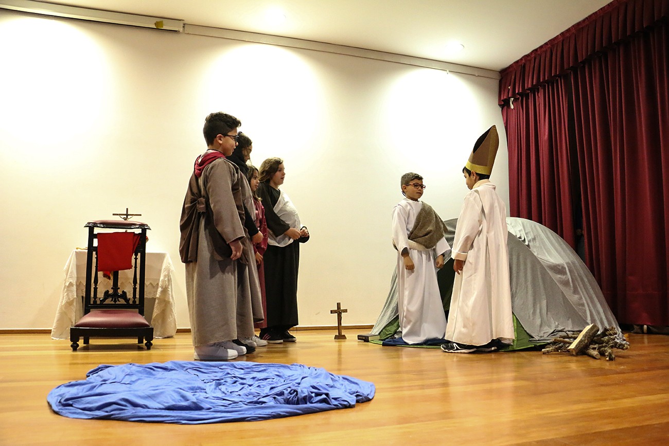 Crianças de Gualtar recordam vida de S. Brás