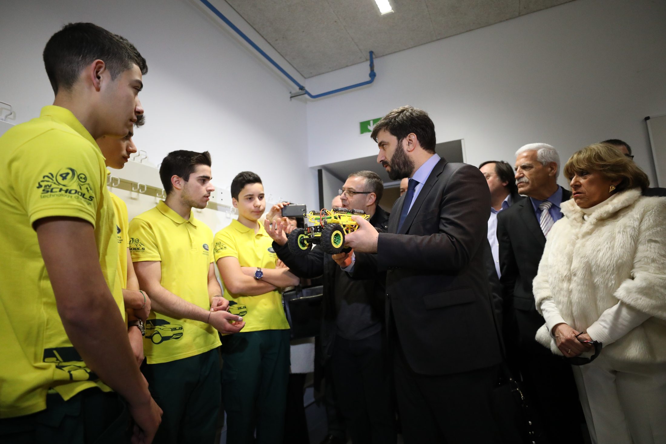 Ministro inaugurou renovada Escola Secundária de Ponte de Lima