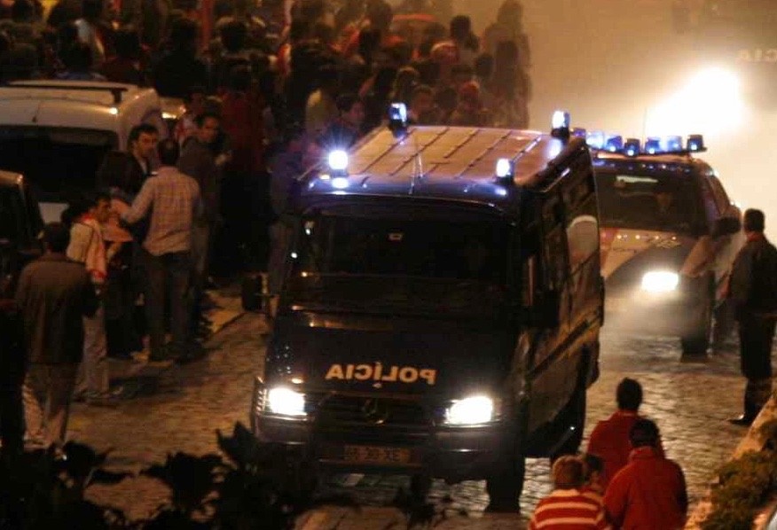Oito feridos em confrontos em Guimarães