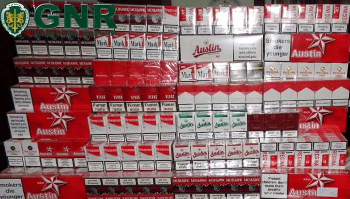Tabaco, álcool e artigos falsificados a valer 153 mil euros aprendidos no Norte