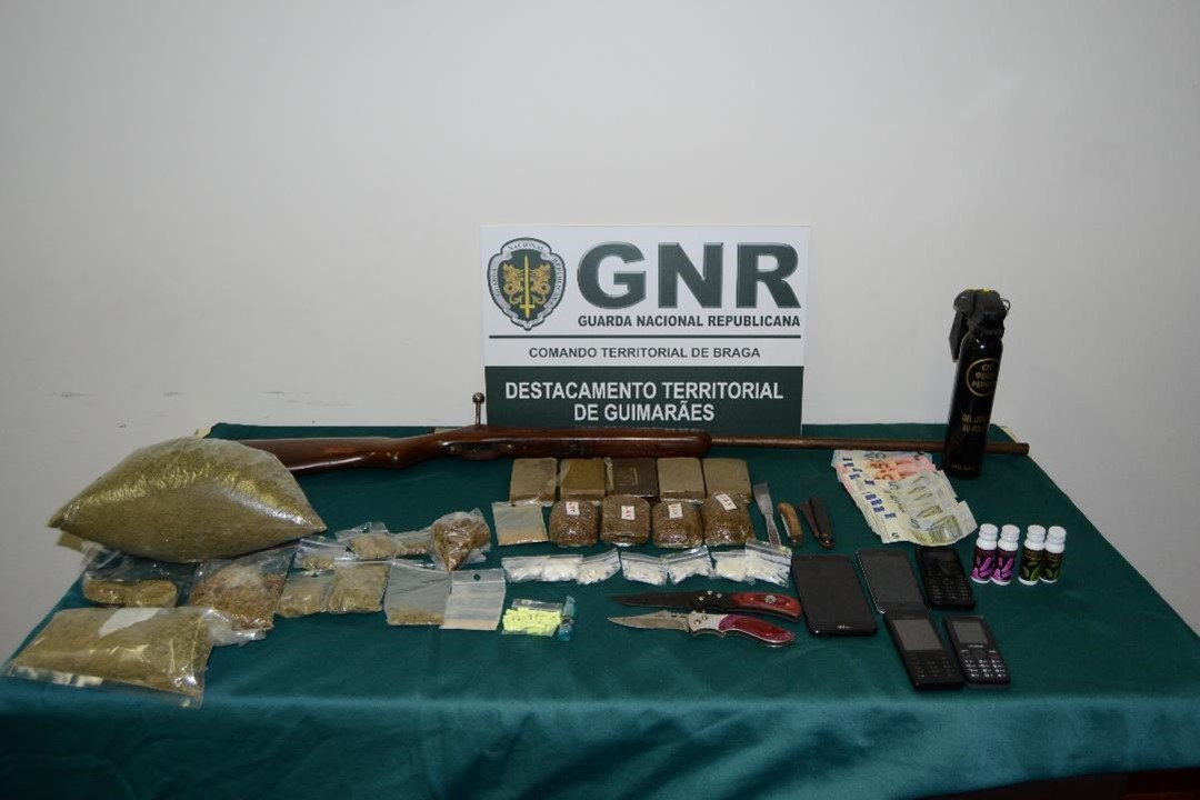 GNR detém traficante que vendia droga em festivais
