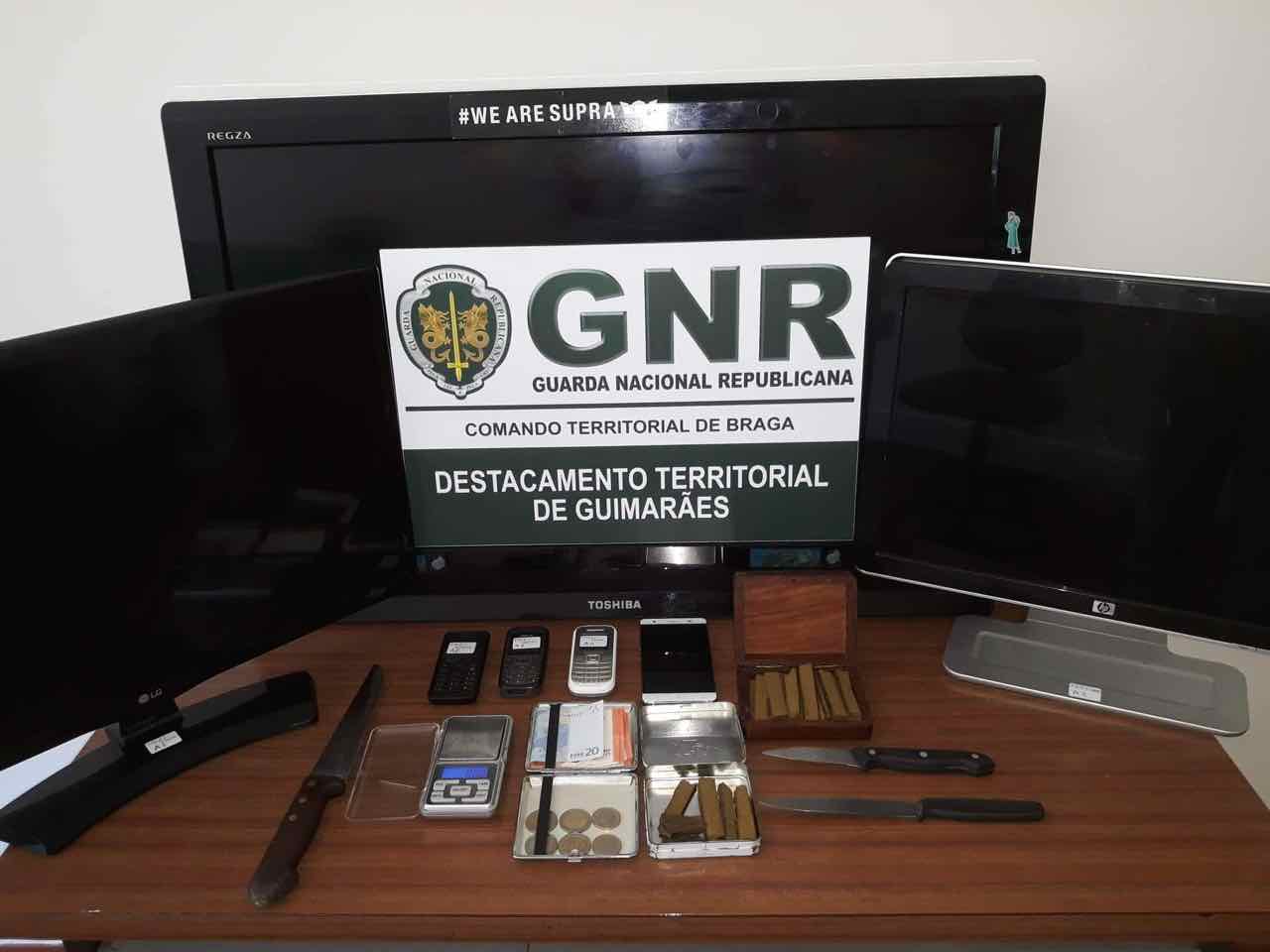GNR recuperou material furtado em residências