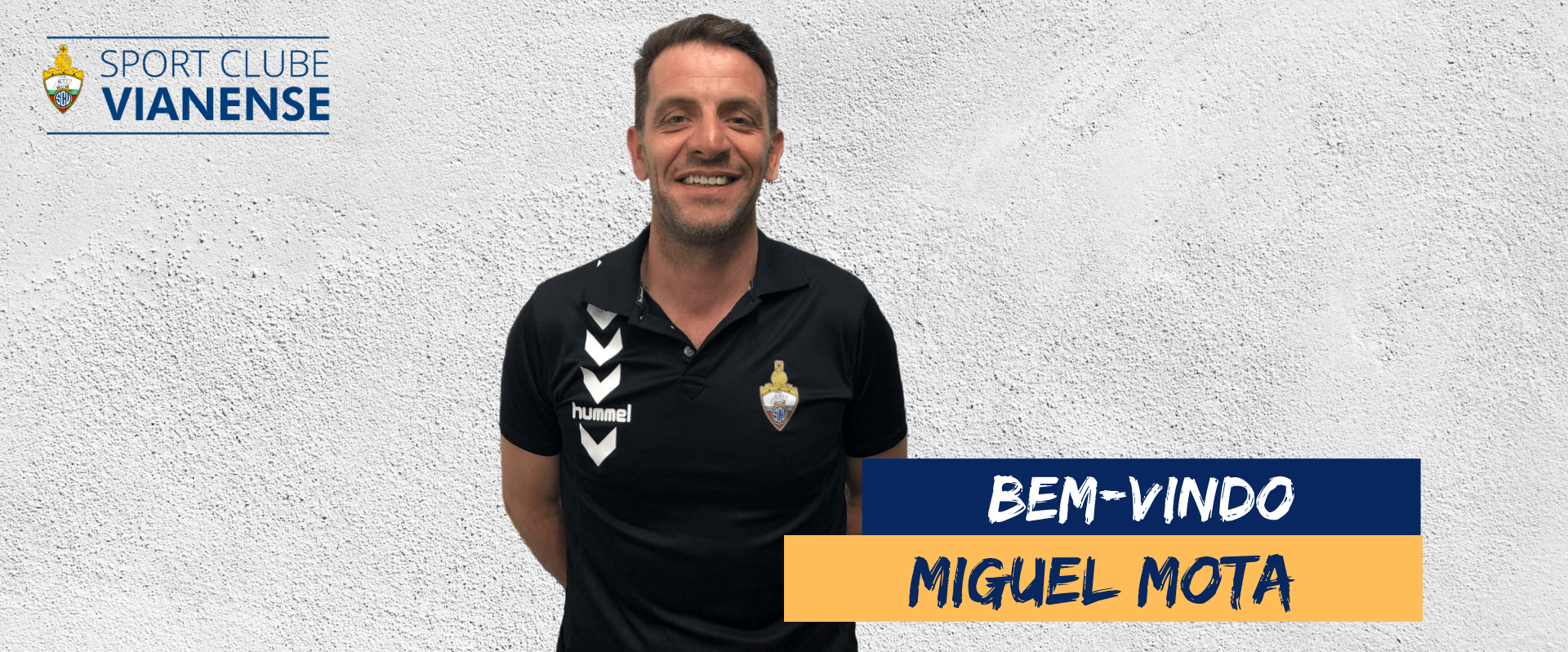 Miguel Mota treina SC Vianense