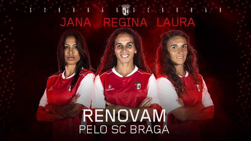SC Braga renovou com as capitãs