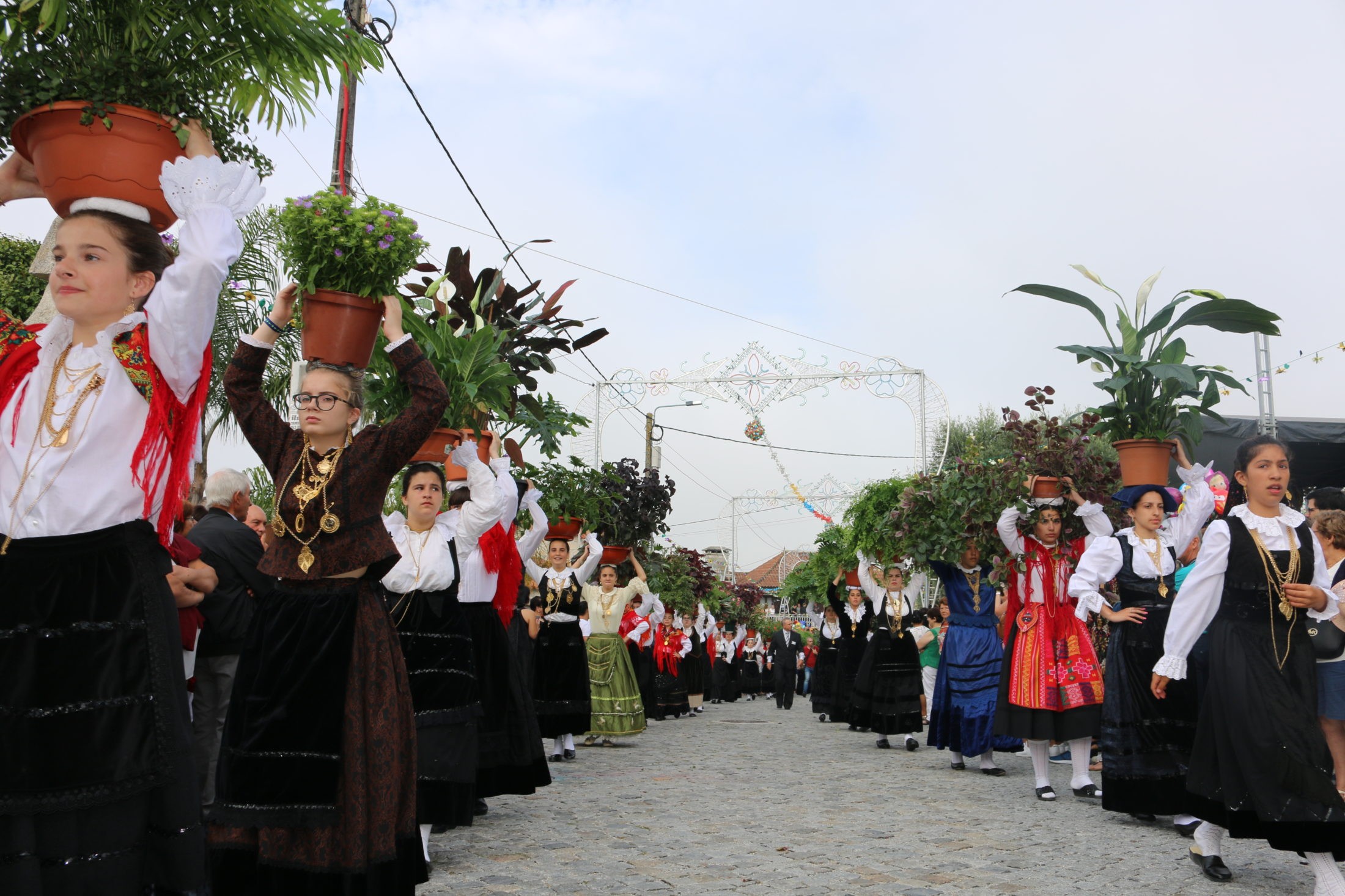 Cortejo dos Vasos em Negreiros engrandece demonstração de fé e de amor à freguesia