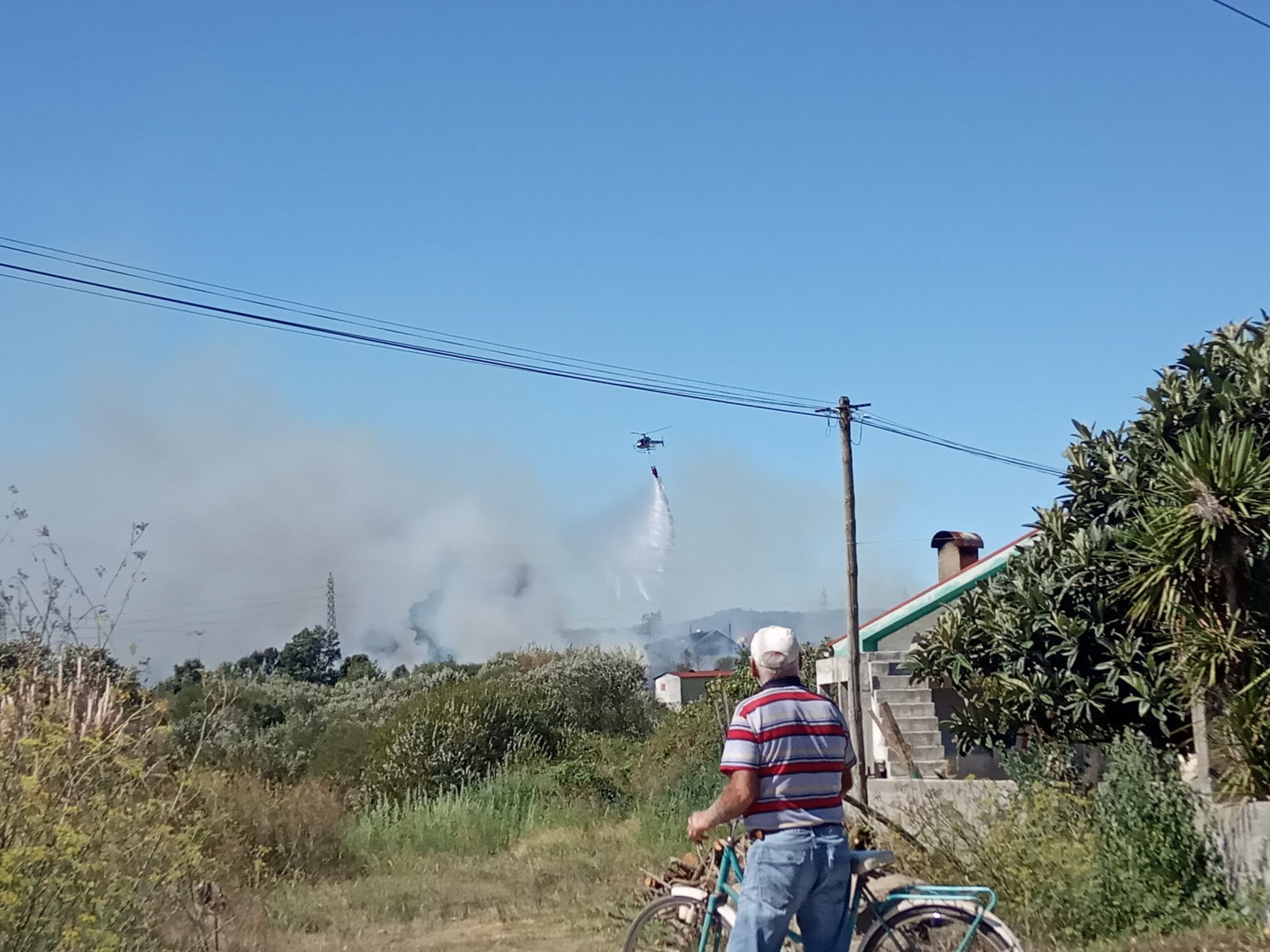 Incêndios rurais em Cabanelas e Atiães assustam população