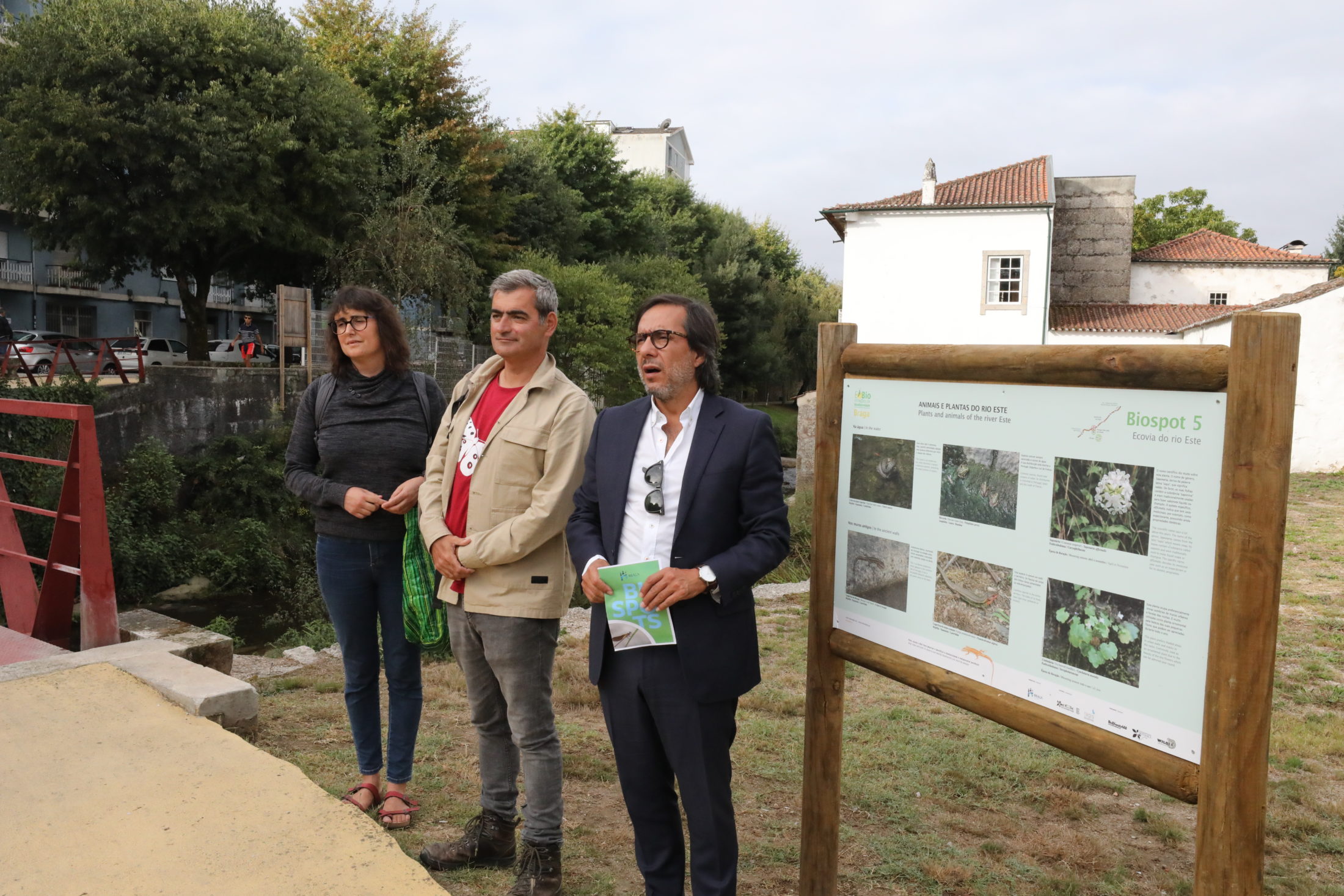 Braga inaugura nove Biospots que revelam riqueza e biodiversidade da zona ribeirinha
