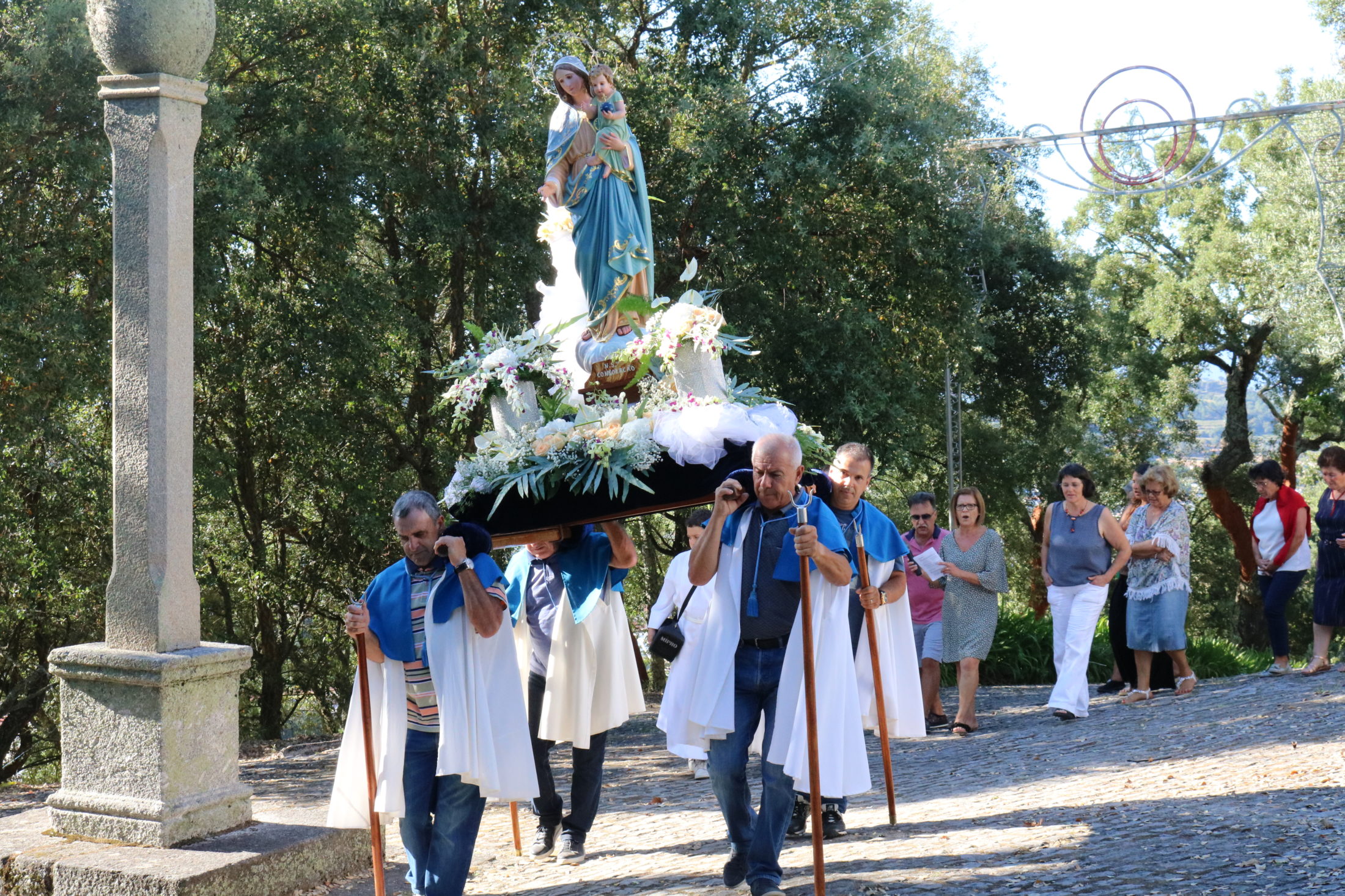 Povo de Nogueiró prestou devoção à Nossa Senhora da Consolação