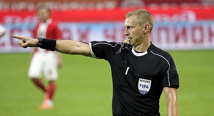 Standard-Vitória SC terá árbitro russo