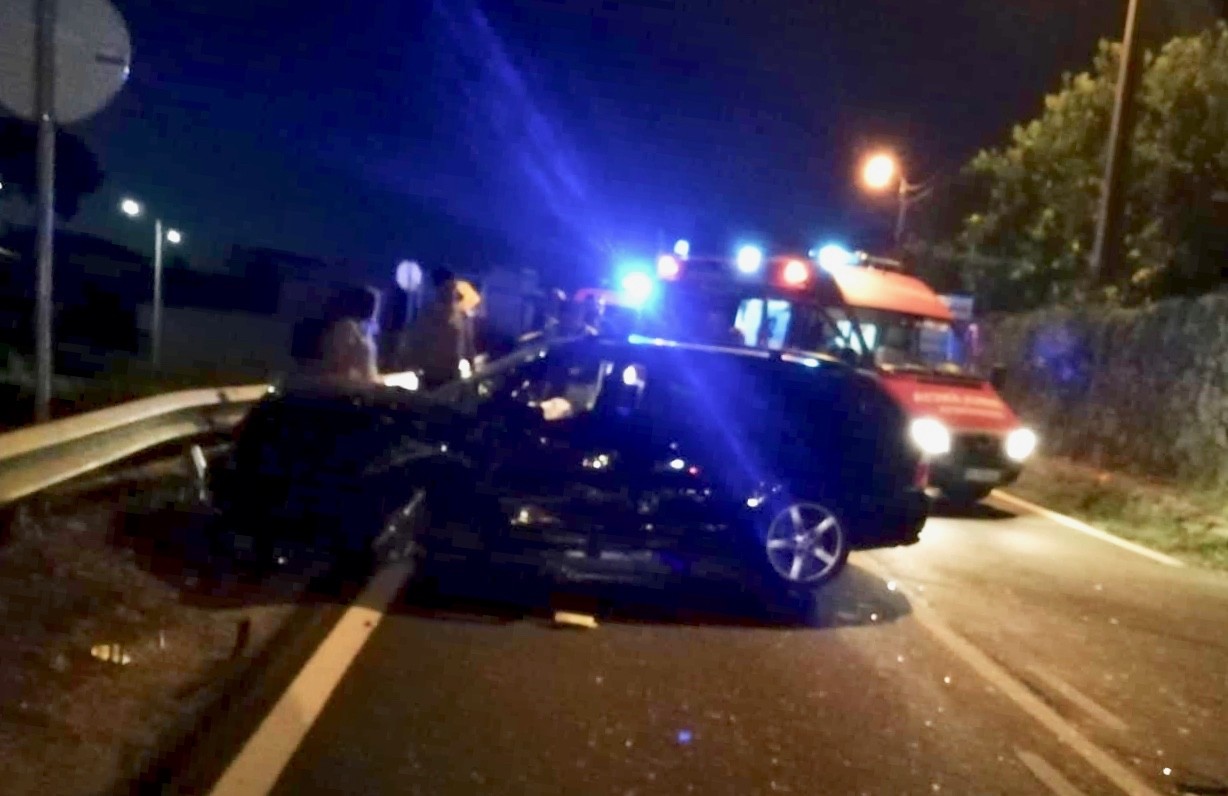 Um despiste em Barcelos fez três feridos em Vila Boa