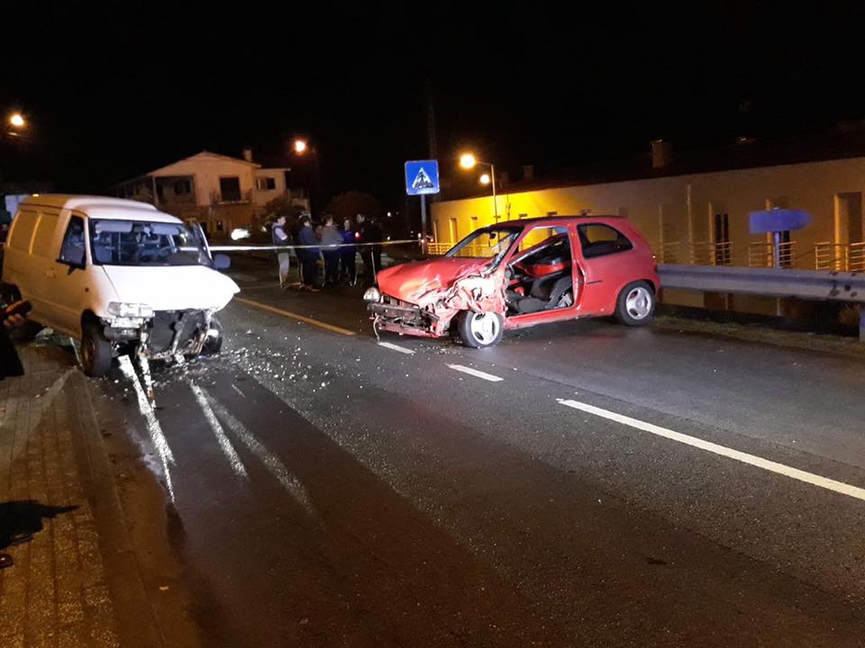 Num espaço de 15 minutos dois acidentes em Barcelos fazem quatro feridos