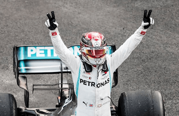 Lewis Hamilton (Mercedes) conquista sexto título mundial de Fórmula 1