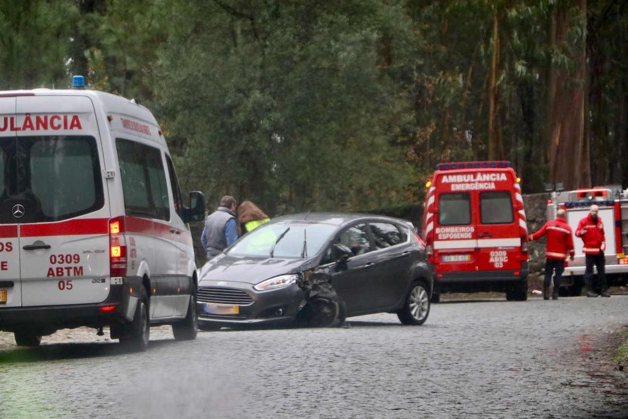 Acidente "Real" faz uma vítima nas Marinhas
