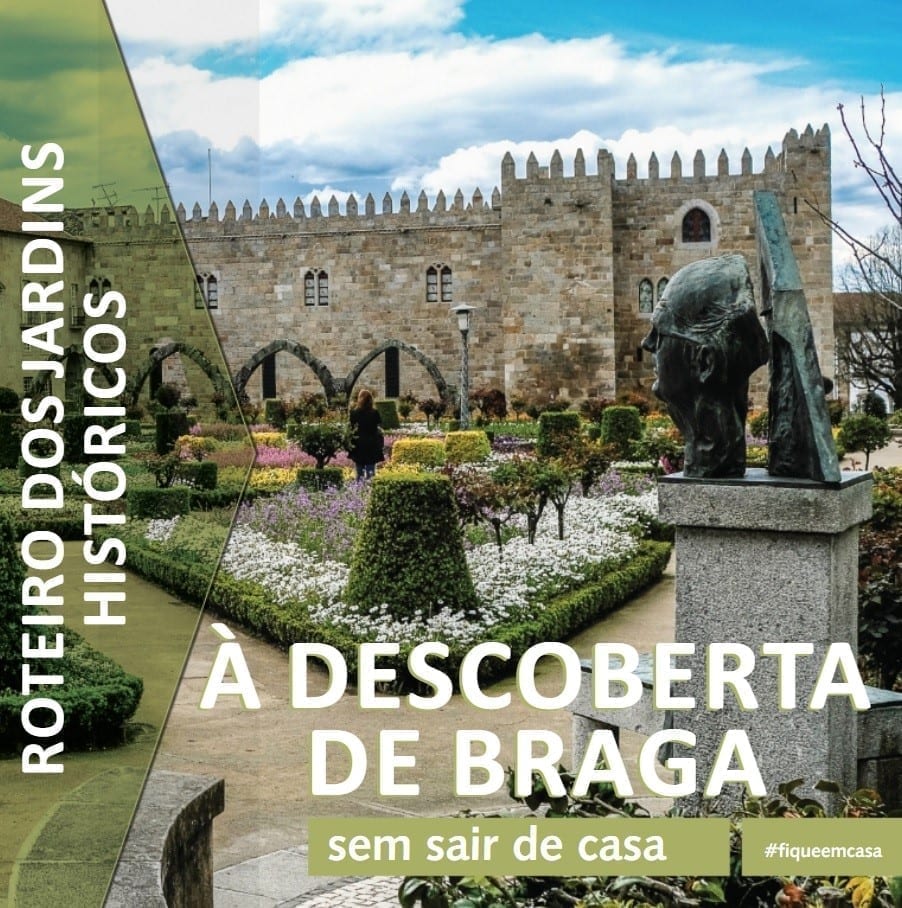 Município convida bracarenses e turistas a "Descobrir Braga sem sair de casa"