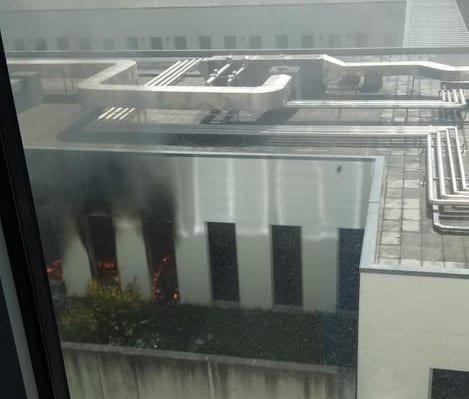 Dois feridos em incêndio na ala psiquiátrica do Hospital de Braga