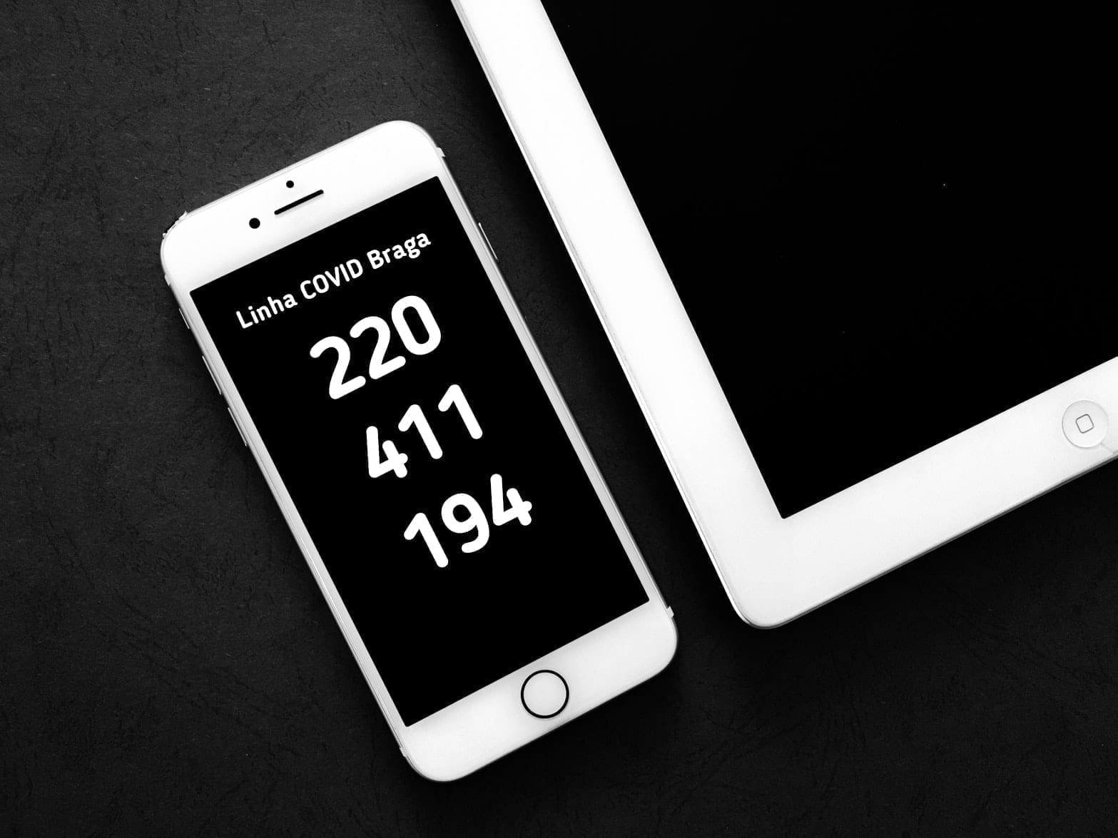 Braga tem nova linha para utentes com sintomas da COVID-19