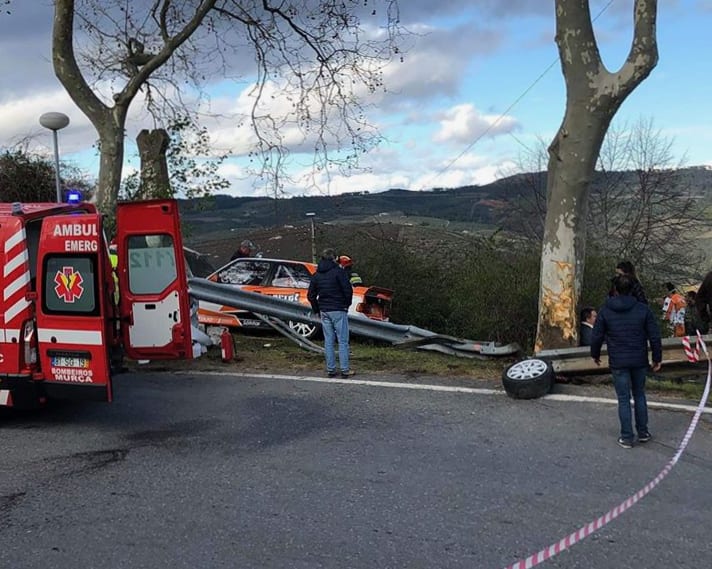 Carro de piloto famalicense atinge público na rampa de Murça e faz dois mortos