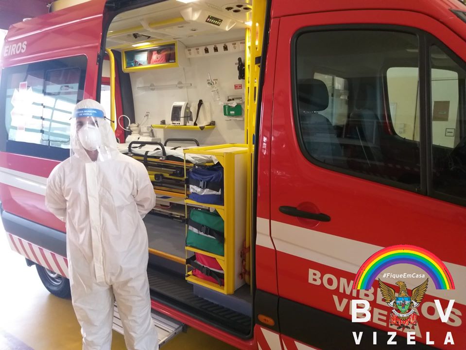 Covid-19: Bombeiros de Vizela testaram negativo