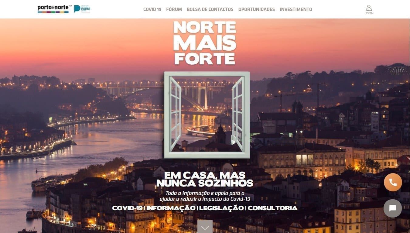 Microsite "Norte mais Forte" lançado hoje para ajudar empresas de turismo da região