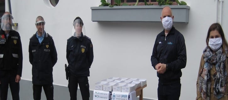 Solidariedade equipa divisão policial de Vila do Conde com 200 máscaras