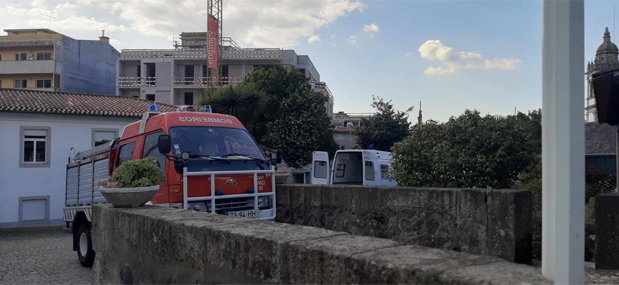 Bombeiros Sapadores de Braga   desinfetaram Asilo de São José
