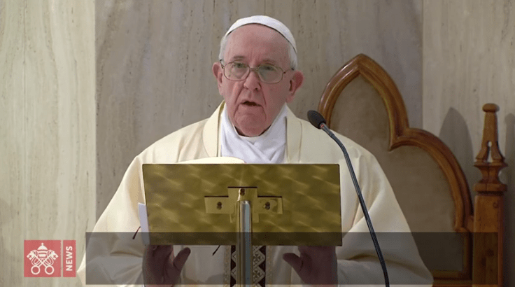 Papa lamenta que povos cristãos pensem em fazer guerra