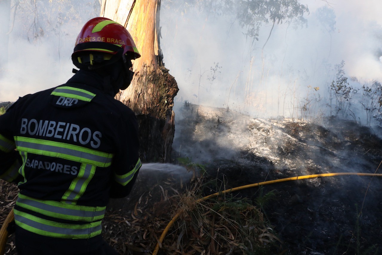 GNR detém quatro pessoas por suspeita de incêndio florestal na última semana