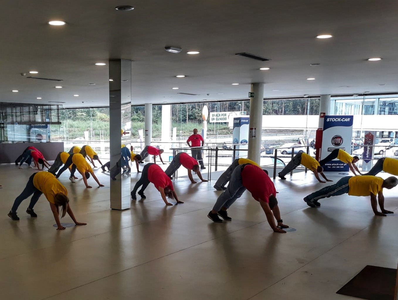 Aula assinalou Dia do Desporto no Local de Trabalho