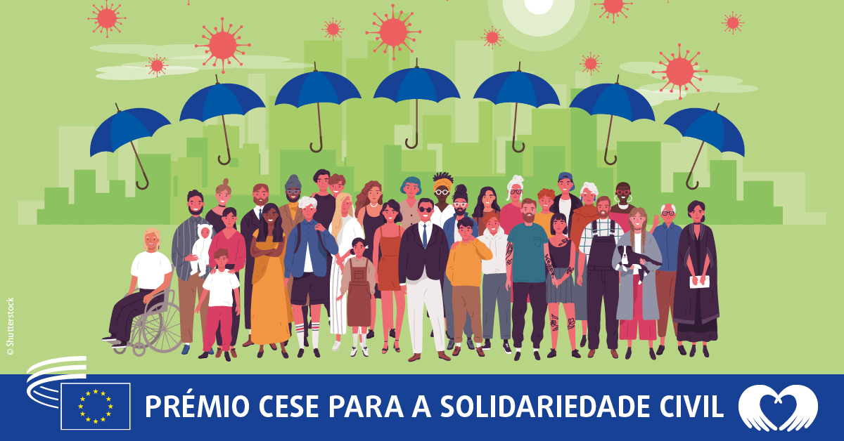 Prémio europeu distingue trabalho da sociedade civil contra a Covid-19