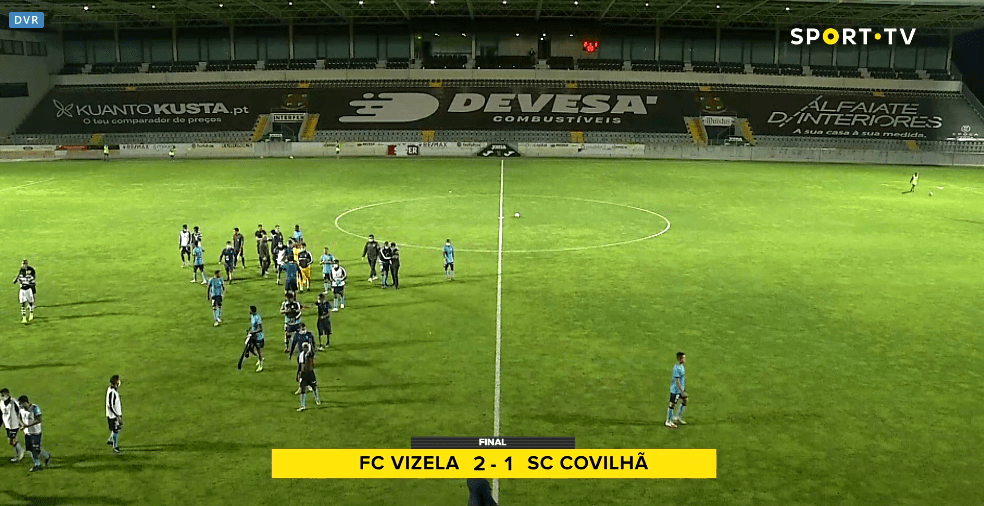 FC Vizela bate SC Covilhã e regressa às vitórias