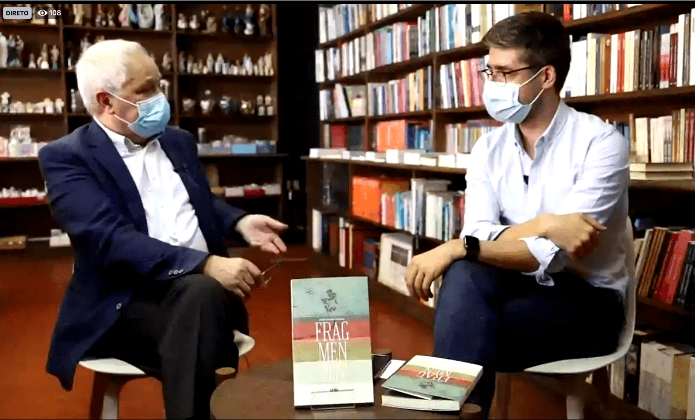 Livraria Diário do Minho apresentou hoje livro 'Fragmentos' de João Aguiar Campos