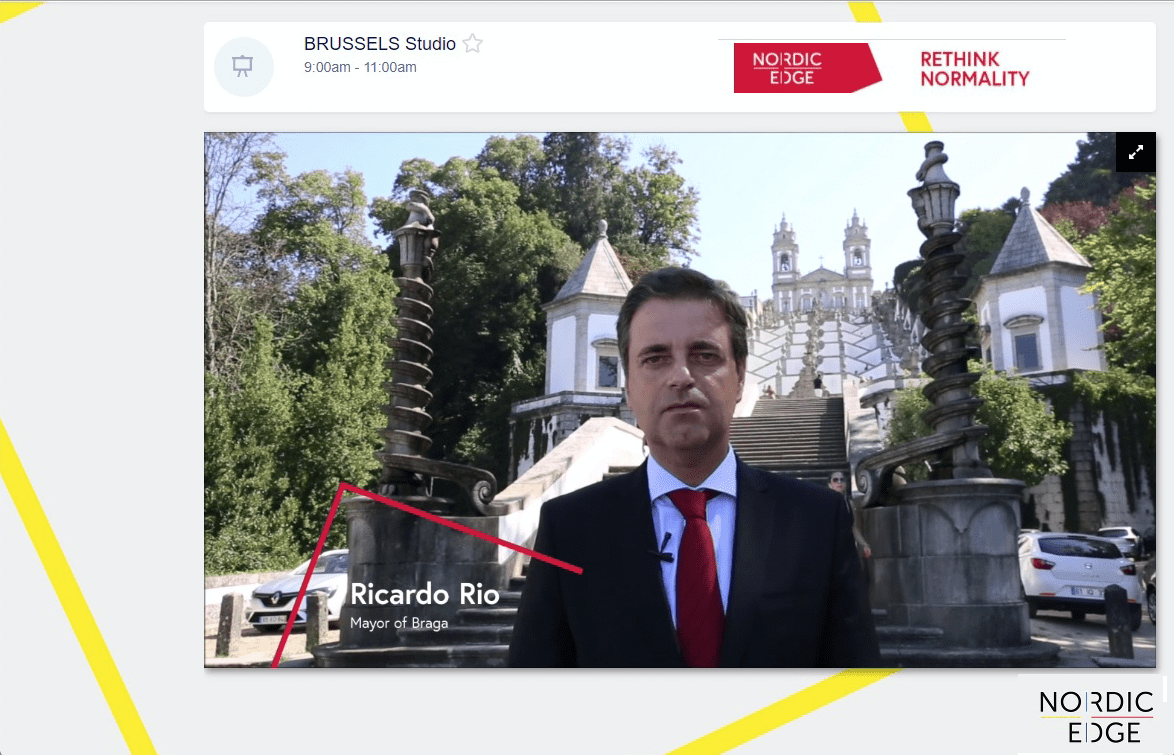 Rio revela estratégia de neutralidade carbónica de Braga na Nordic Edge Expo