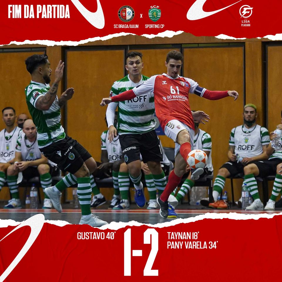 SC Braga/AAUM perde com Sporting pela margem mínima