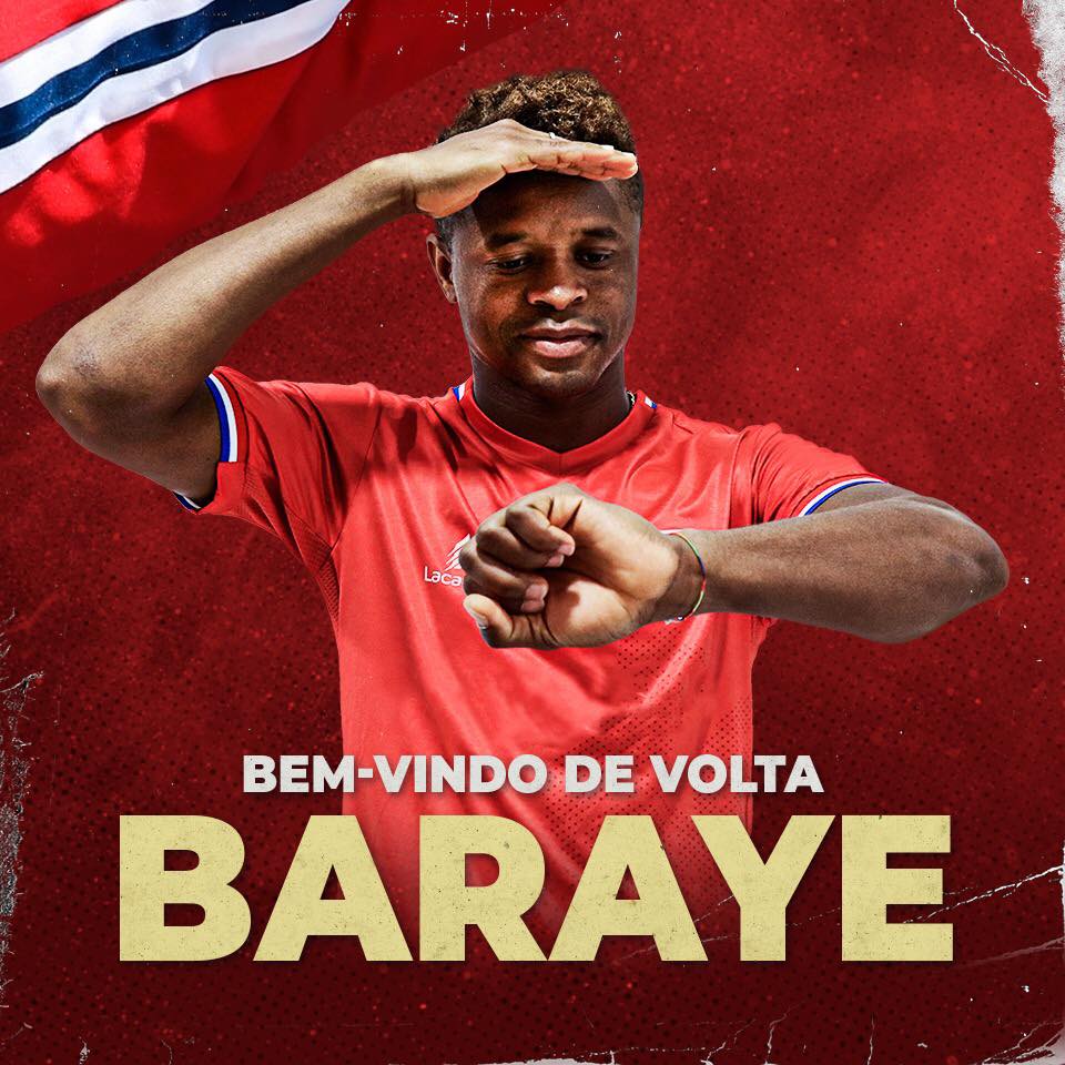 Yves Baraye regressa ao Gil Vicente por empréstimo do Parma