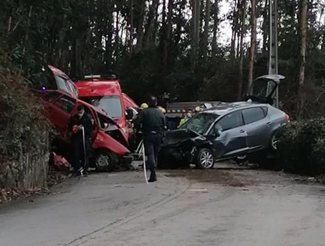 Colisão entre dois carros provoca um morto em Barcelos