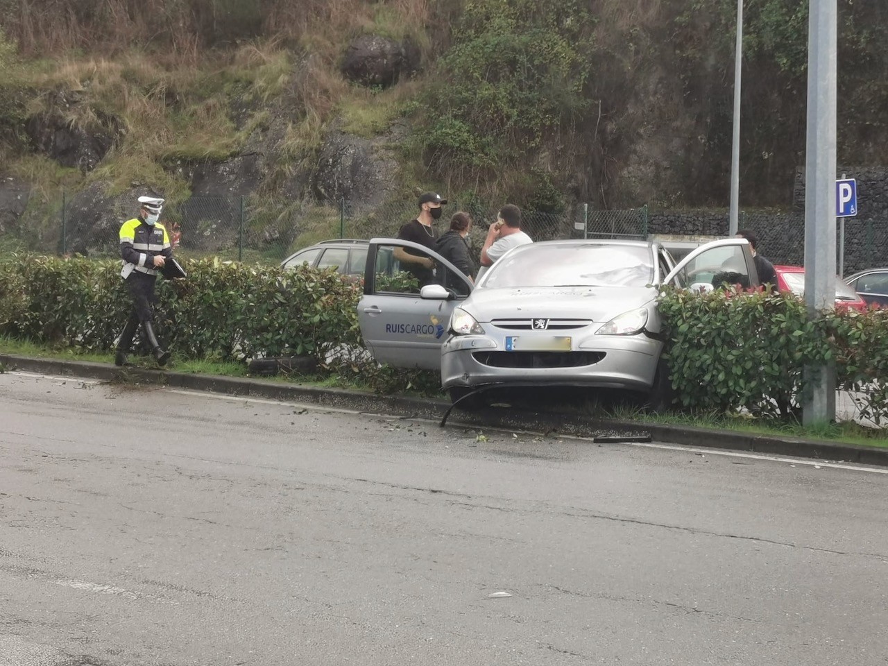 Acidente condiciona variante do Fôjo em Braga
