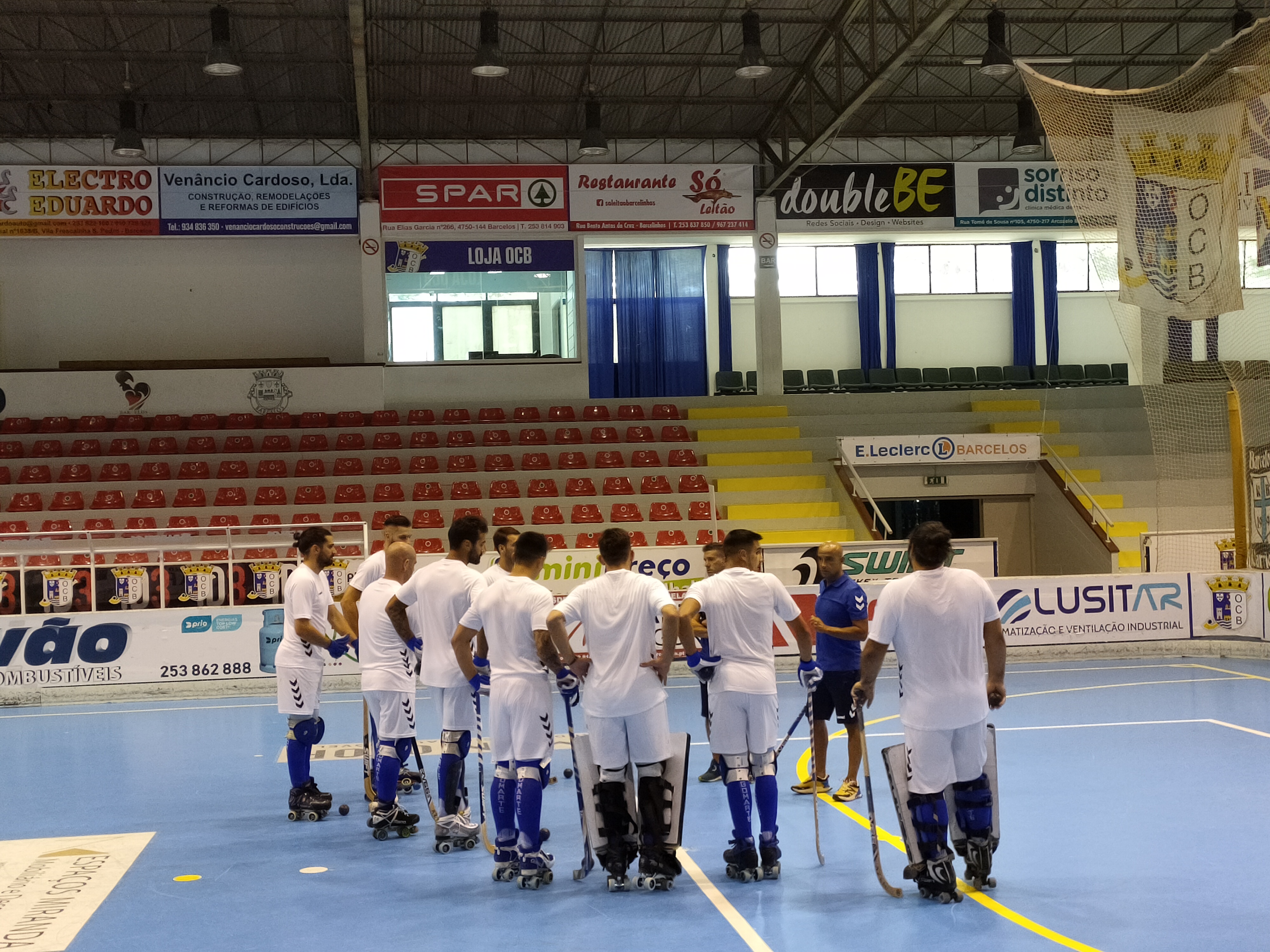 Dois jogadores do Óquei de Barcelos infectados com covid-19