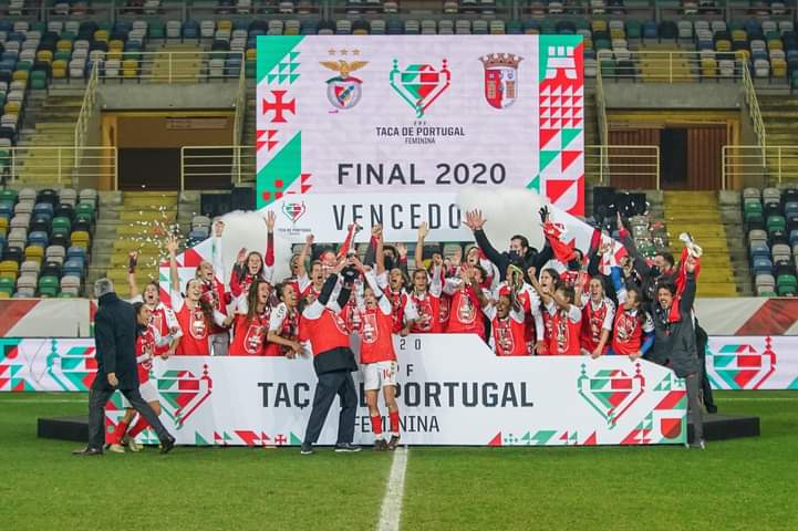 SC Braga 'vinga-se' e arrebata Taça de Portugal feminina