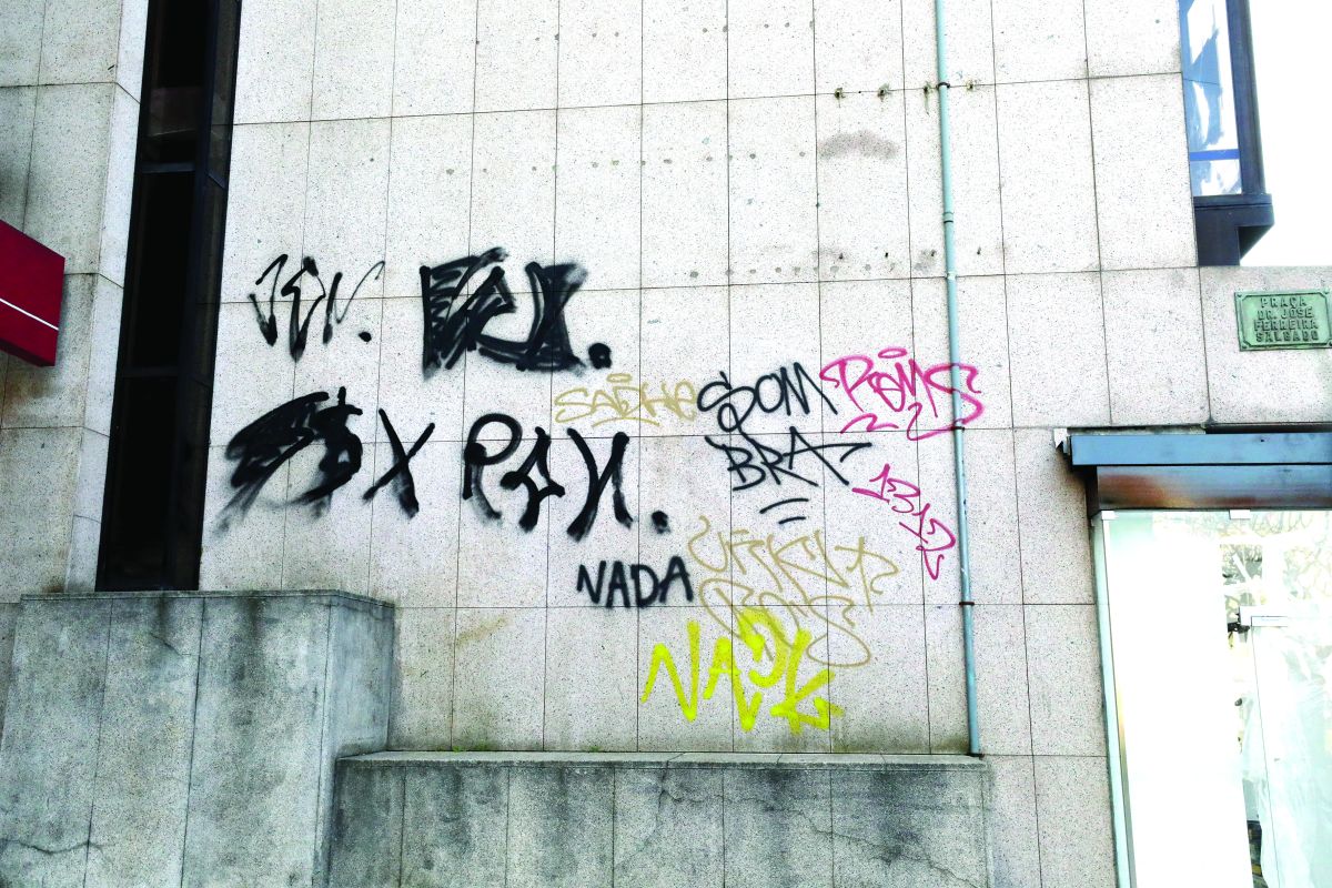 Se pelo menos soubessem grafitar...
