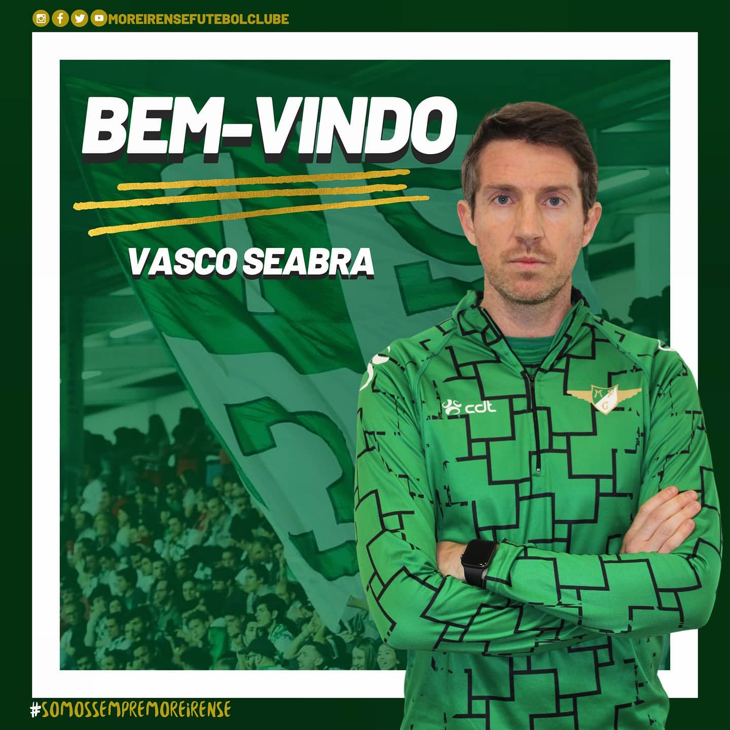 Vasco Seabra (ex-Boavista) é o novo técnico do Moreirense