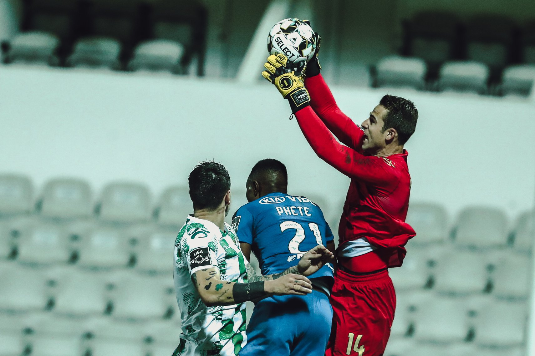 Moreirense e Belenenses empatam em Moreira de Cónegos