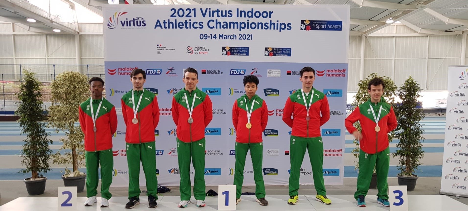 Portugal garante nove medalhas no segundo dia dos Europeus de atletismo  para deficiência intelectual