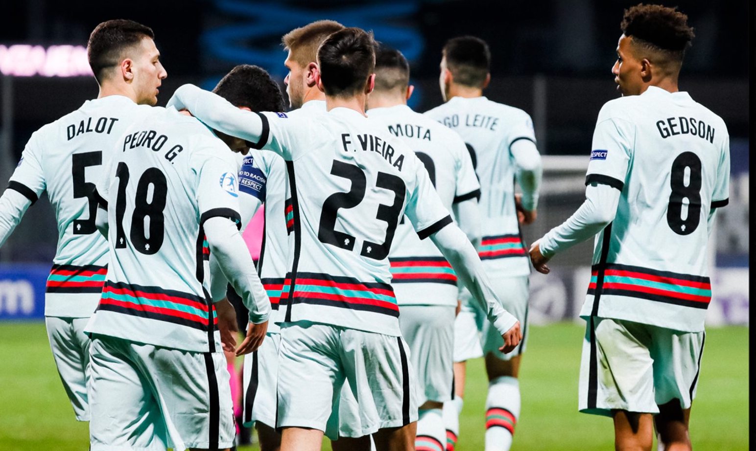 Sub-21 de Portugal nos quartos de final do europeu