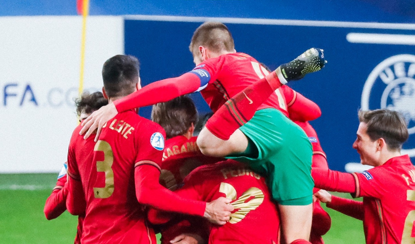 Portugal vence Inglaterra no Europeu de sub-21 e está perto dos ‘quartos’