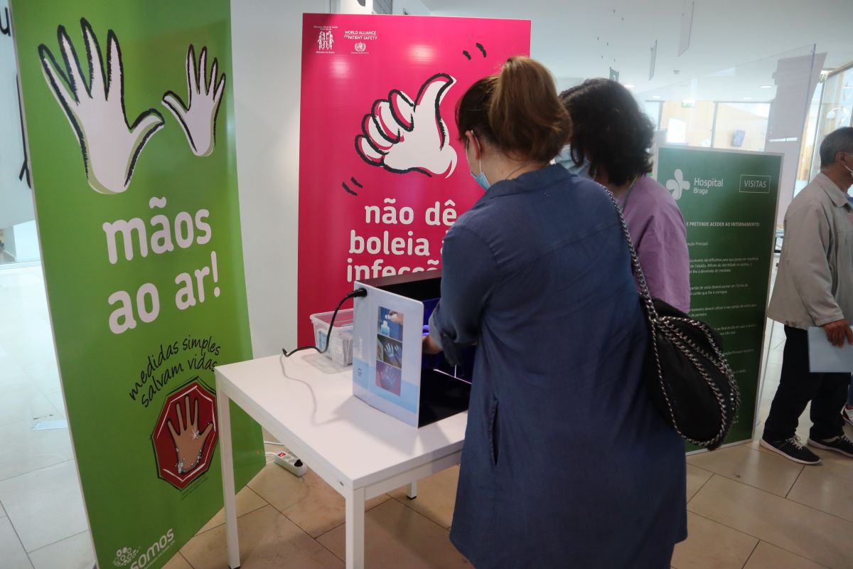 Hospital de Braga celebra "Dia Mundial da Higiene das Mãos"